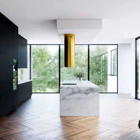 Cooker hood GLOBALO Heweno Isola 39.2 Gold