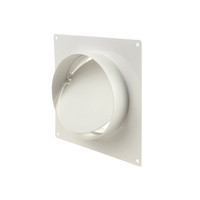 Łącznik kanałów okrągłych z zaworem zwr. fi 12,5 i kołnierzem KOD 595