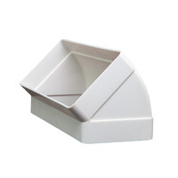 Kolanko płaskie pionowe 45 stopni Domus 204x60 KOD 575