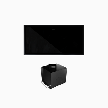 Okap kuchenny GLOBALO NOVELTI 100.1 Black + Turbina TW 3.1
